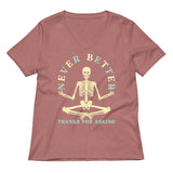 Never Better Thanks For Asking Women's V-Neck Tee