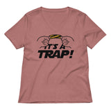 It's A Trap! Women's V-Neck Tee