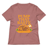 Pump That Baste Women's V-Neck Tee