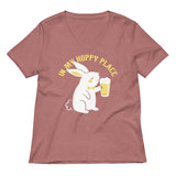 In My Hoppy Place Women's V-Neck Tee