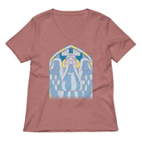 Weeping Angel Women's V-Neck Tee