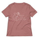 So long and thanks... Women's V-Neck Tee