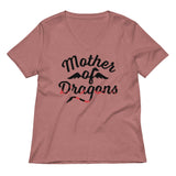 Mother Of Dragons Women's V-Neck Tee