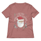 I See You When You're Sleeping Women's V-Neck Tee