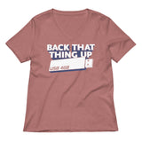 Back That Thing Up Women's V-Neck Tee