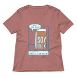 Hola, Soy Milk Women's V-Neck Tee