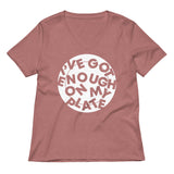 I've Got Enough On My Plate Women's V-Neck Tee