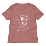 Hollow Earth Society Women's V-Neck Tee