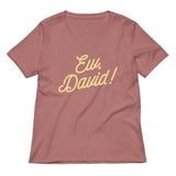 Ew, David! Women's V-Neck Tee