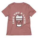 Love You A Latte Women's V-Neck Tee