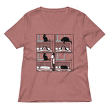 Cat Tap Women's V-Neck Tee