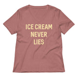 Ice Cream Never Lies Women's V-Neck Tee