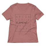 Elameno Women's V-Neck Tee
