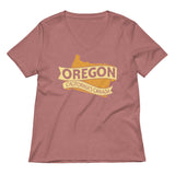Oregon California's Canada Women's V-Neck Tee