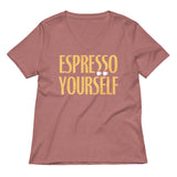 Espresso Yourself Women's V-Neck Tee