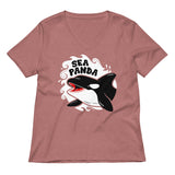 Sea Panda Women's V-Neck Tee