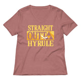Straight Outta Hyrule Women's V-Neck Tee