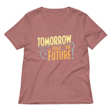 Tomorrow, The Today Of The Future Women's V-Neck Tee