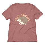 Stay Prickly Women's V-Neck Tee