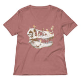 Bird Bones Women's V-Neck Tee