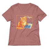 Oops Women's V-Neck Tee