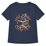 One More Chapter Women's V-Neck Tee