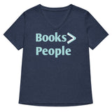 Books>People Women's V-Neck Tee