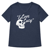 I Love Lucy Women's V-Neck Tee