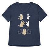Platypus Fusion Women's V-Neck Tee