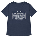 Rob Lowe Rob Women's V-Neck Tee