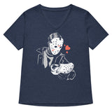 Jason Loves Crocs Women's V-Neck Tee