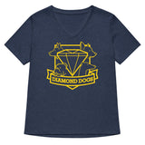 Diamond Dogs Women's V-Neck Tee