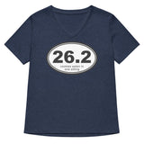 26.2 Cookies Eaten In One Sitting Women's V-Neck Tee