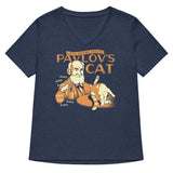 Pavlov's Cat Women's V-Neck Tee