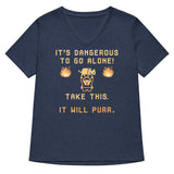 It's Dangerous To Go Alone Women's V-Neck Tee