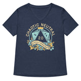 Chaotic Neutral Women's V-Neck Tee
