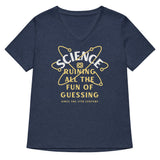 Science Ruining All The Fun Of Guessing Women's V-Neck Tee