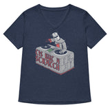 Tis But A Scratch Women's V-Neck Tee
