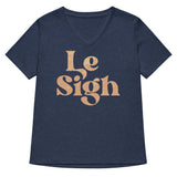 Le Sigh Women's V-Neck Tee