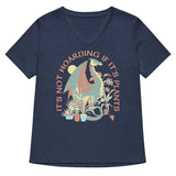 It's Not Hoarding If It's Plants Women's V-Neck Tee