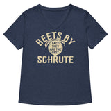 Beets By Schrute Women's V-Neck Tee