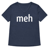 Meh Shirt Women's V-Neck Tee