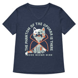 The Phantom Of The Opurra Women's V-Neck Tee