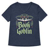 Book Goblin Women's V-Neck Tee