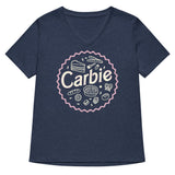 Carbie Women's V-Neck Tee