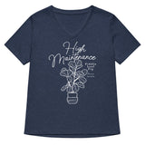 High Maintenance Women's V-Neck Tee