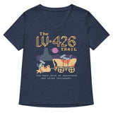 LV-426 Trail Women's V-Neck Tee