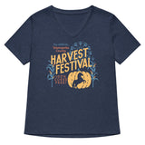 Wamapoke County Harvest Festival Women's V-Neck Tee