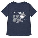 Girls Night Women's V-Neck Tee