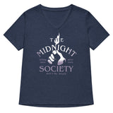 The Midnight Society Women's V-Neck Tee